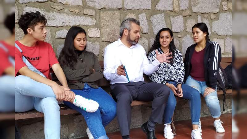 La 4T apoya a más de 300 mil jóvenes en Michoacán para continuar sus estudios: Alfredo Ramírez 