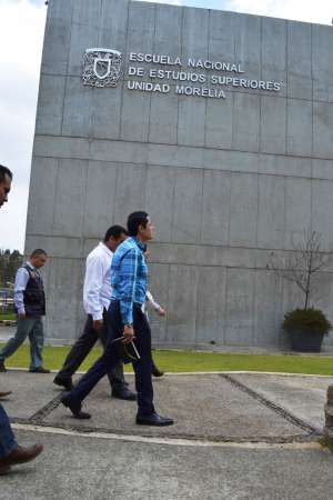 Diputado visita el Campus de la UNAM en Morelia por donación de terreno de 15 hectáreas - Foto 1 