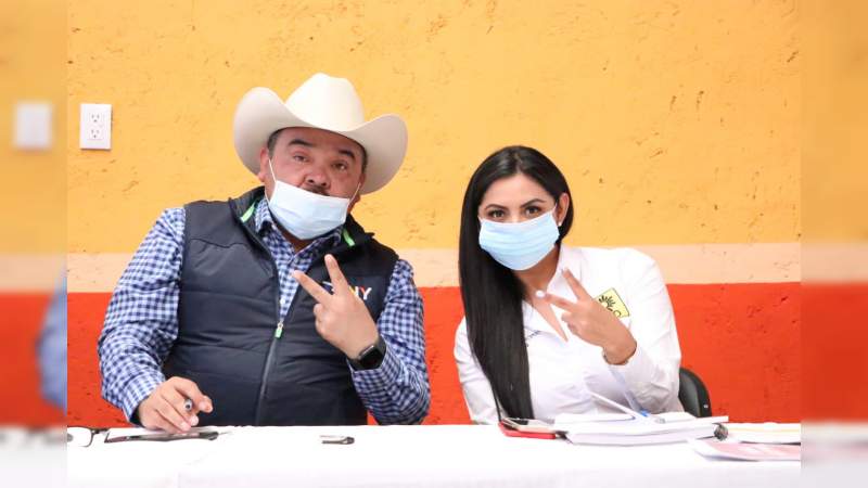El PRD va en alianza con la gente en el Oriente: Araceli Saucedo y Tony Martínez 