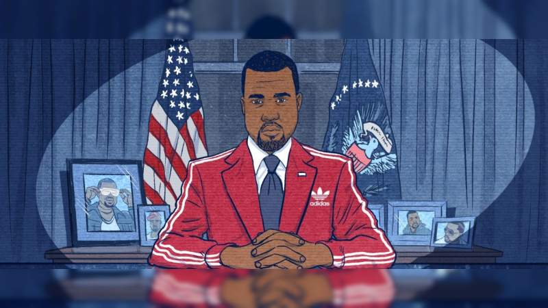 Kanye West postea en twitter: ‘Me postulo para presidente de Estados Unidos’ y desata los comentarios 