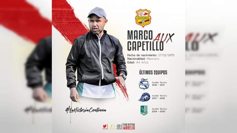 Con Valiño a la cabeza, Atlético Morelia oficializó la conformación de su cuerpo técnico