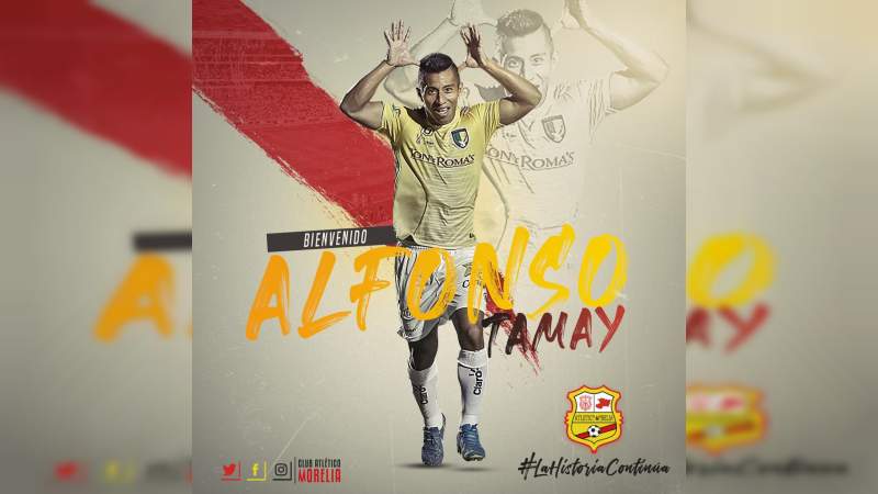 Atlético Morelia será el noveno equipo de Alfonso Tamay en 7 años de carrera 