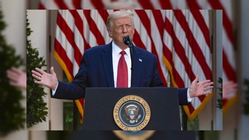 Muro evitó que mexicanos contagiados de Covid-19 entraran al país: Trump 