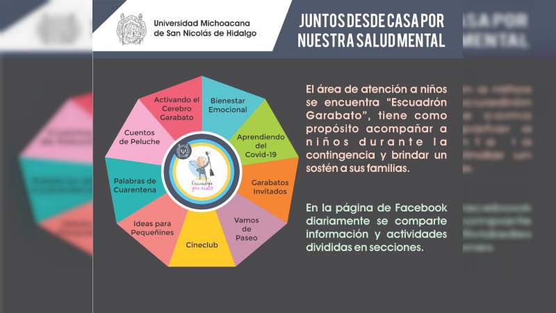 Universidad Michoacana ofrece atención psicológica por pandemia de coronavirus 
