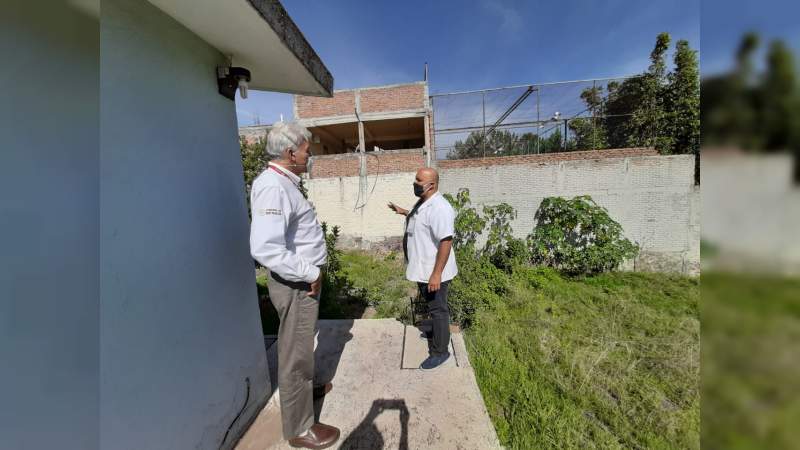 Entrega Mireles equipamiento a la UMF del ISSSTE, en Puruándiro, Michoacán