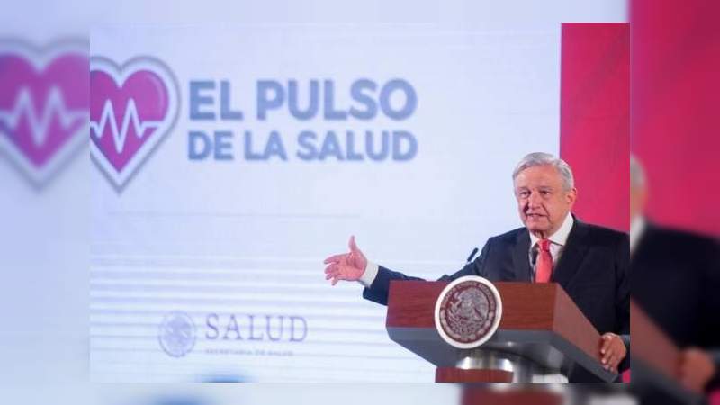 AMLO: Al terminar mi gobierno el sistema de salud será mejor 