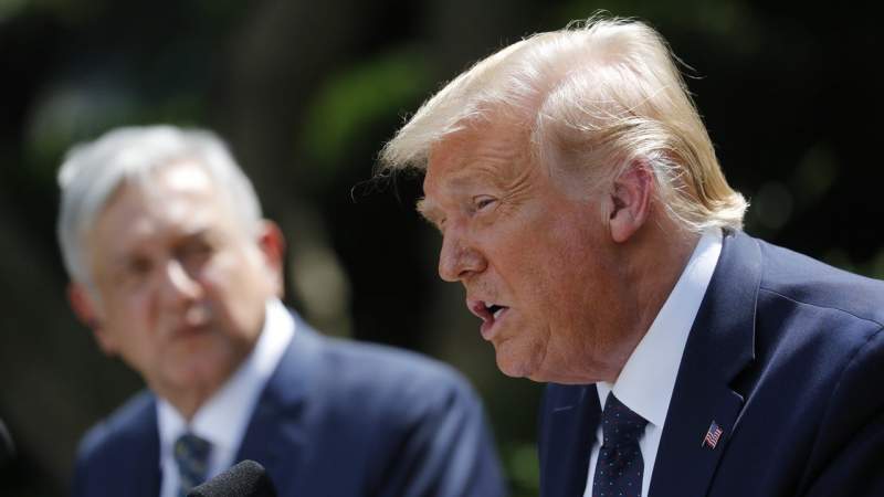 Trump: Fíjense más en México y su crisis por Covid-19 y menos en la de los Estados Unidos 