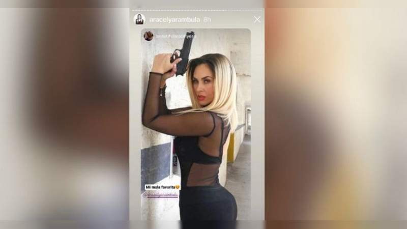 Aracely Arámbula luce varias historias con un estilo de “Gatúbela” y sube la temperatura 