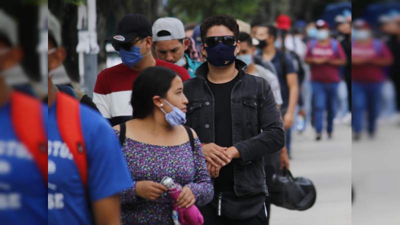 Uso de cubrebocas es responsabilidad de la sociedad durante la pandemia: Colegio de Médicos de Michoacán 