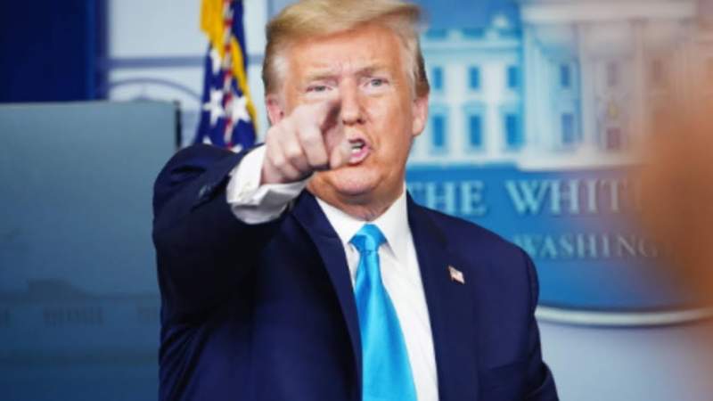 Asegura Trump que el rebrote de Coronavirus en EU es culpa de las manifestaciones 