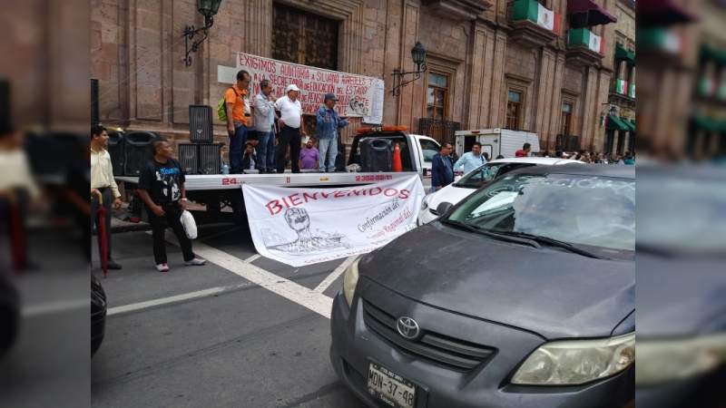 Caravana motorizada de la CNTE pondrá en jaque a Morelia este lunes 