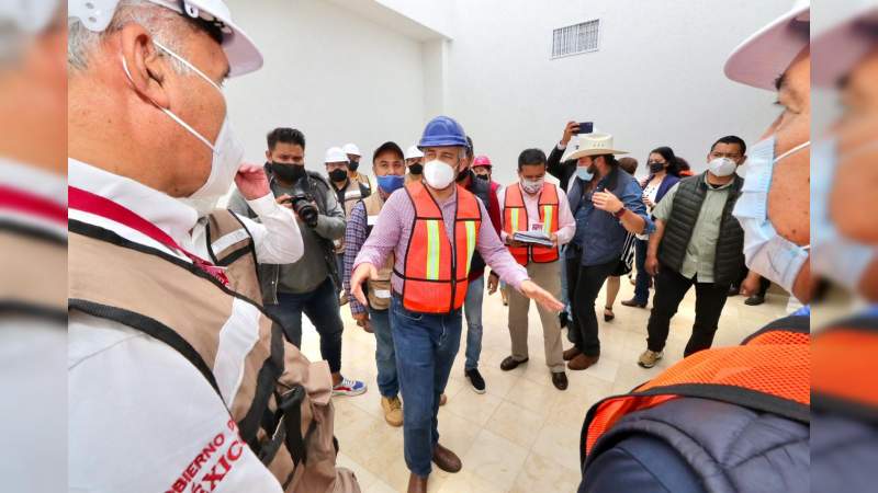 Con inversión en 6 hospitales, la 4T fortalece la atención médica en Michoacán: Alfredo Ramírez 