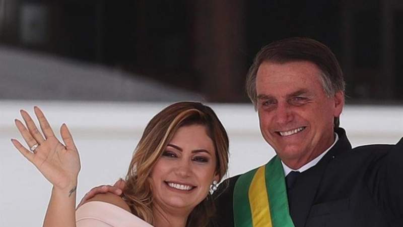 Esposa de Jair Bolsonaro también da positivo a Covid-19 
