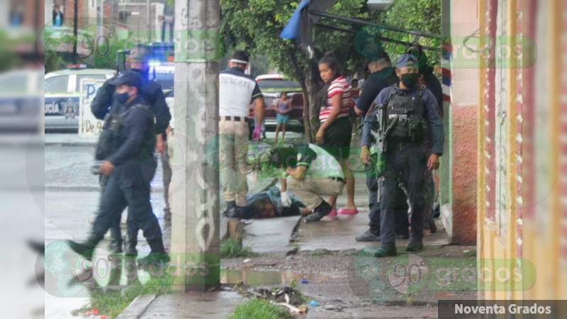 Asesinan a un hombre en la colonia Valencia Segunda Sección, en Zamora