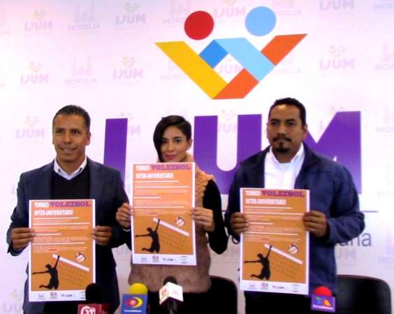 IMDE e IJUM organizan el primer Torneo Inter-Universitario de voleibol - Foto 0 