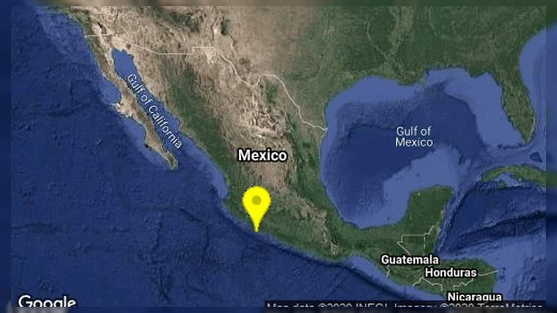 Michoacán despierta con sismo de 4.8 