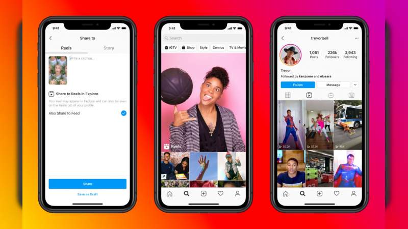 Un clon de TikTok, 'Reels' es la nueva competencia, Facebook lo crea 
