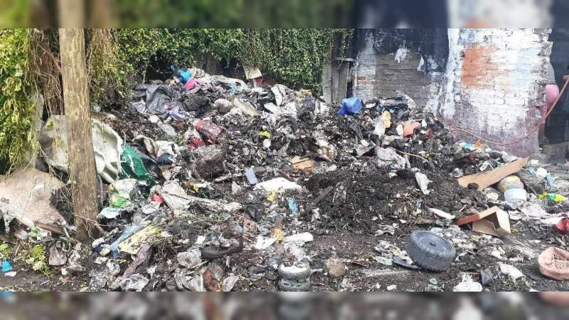 Invita Raúl Morón a morelianos a ser corresponsables con el manejo de basura