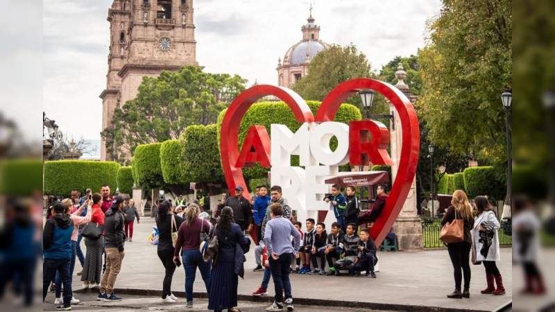 Con Raúl Morón, Morelia ha tenido uno de los mejores años en materia turística: Roberto Monroy