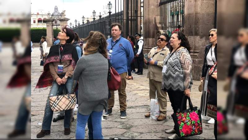 Con Raúl Morón, Morelia ha tenido uno de los mejores años en materia turística: Roberto Monroy