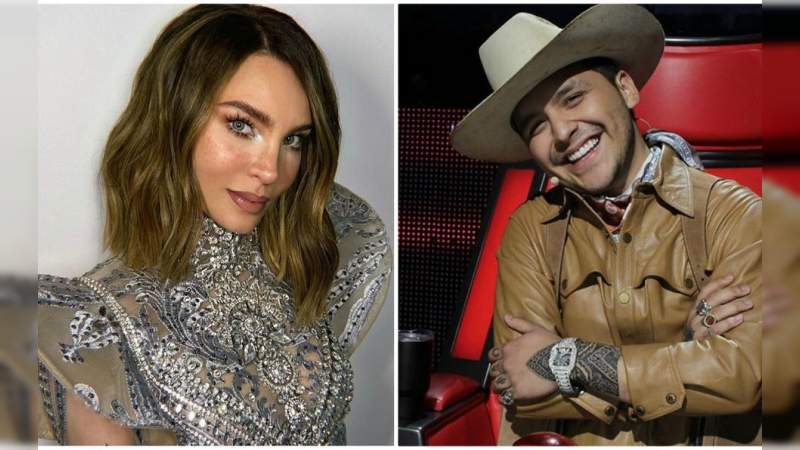 Belinda es muy fría con Christian Nodal y los cibernautas le piden que recapacite 