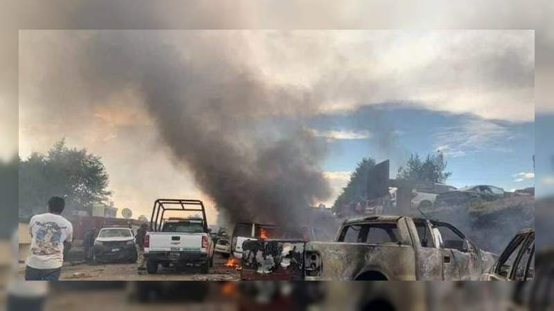 Este lunes podría comenzar la quema de vehículos, al incumplir con su palabra el gobierno de Michoacán: Habitantes de Cherán 