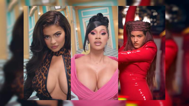 Cardi B habla y responde por Kylie Jenner tras incluirla en explícito vídeo ya que sus fans le piden que la eliminen del vídeo 