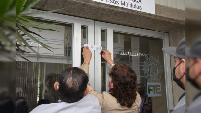 UMSNH resguarda papelería para exámenes de nuevo ingreso  