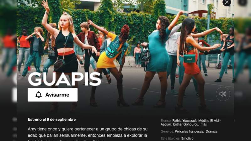 Califican a #NetflixPedofilia por su nueva película, habla de niñas de 11 años  