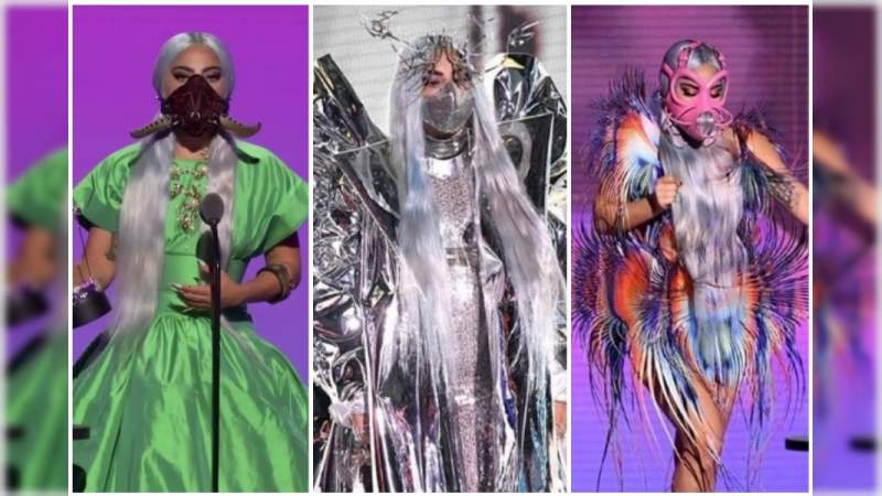 MTV entrega sus VMAs 2020 y la cantante Lady Gaga sorprende con sus diferentes máscaras 