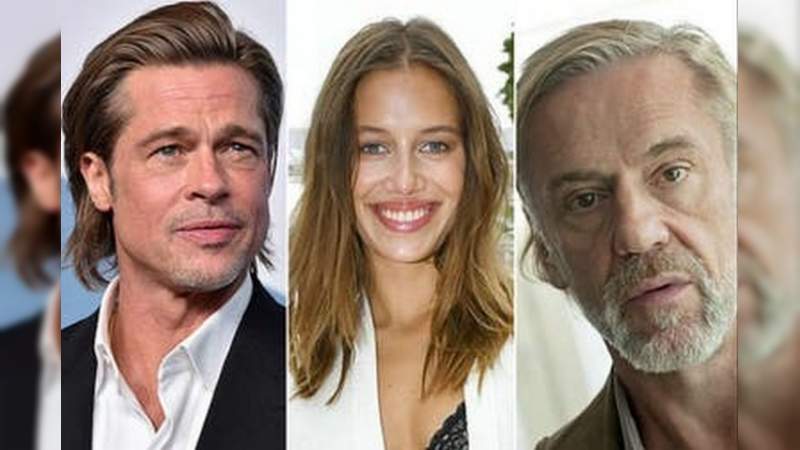 Brad Pitt y Nicole Poturalski tienen una relación abierta porque la modelo tiene esposo 