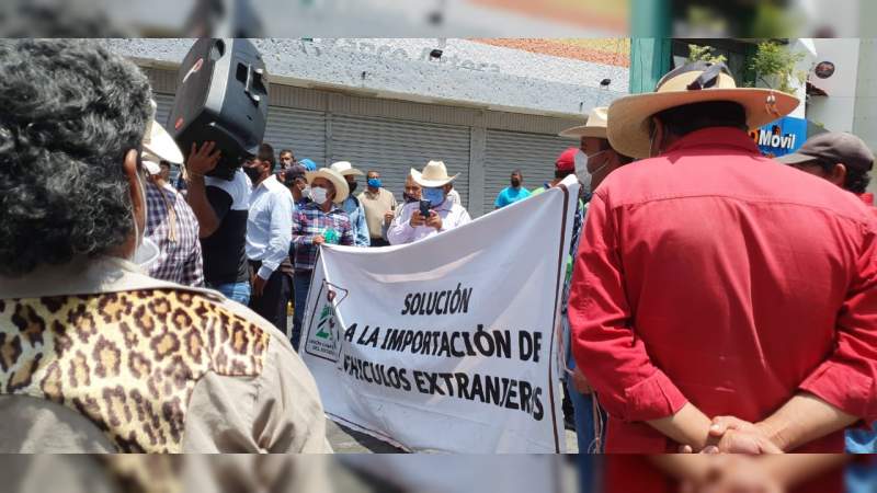 UCD se manifiesta en la avenida Lázaro Cárdenas