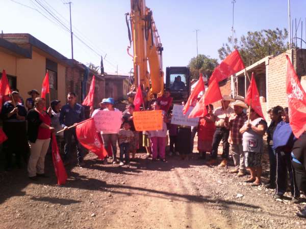 Avanza campaña para construir obras en Tangancícuaro, Michoacán 