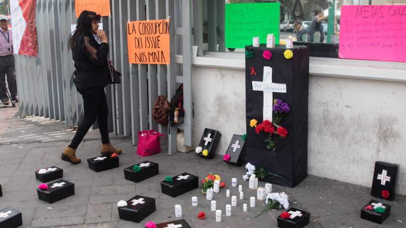 A pesar de la pandemia del Covid-19 el sector salud presenta subejercicio 11 mil 300 millones de pesos 