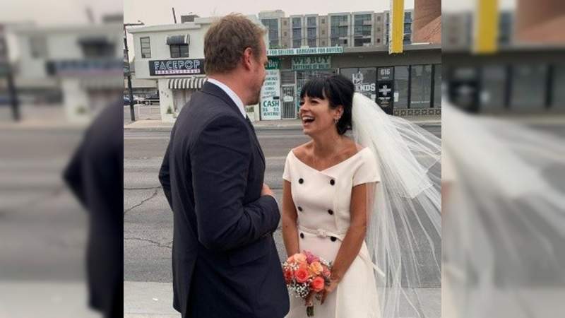 Lily Allen y David Harbour se casaron en secreto en Las Vegas 