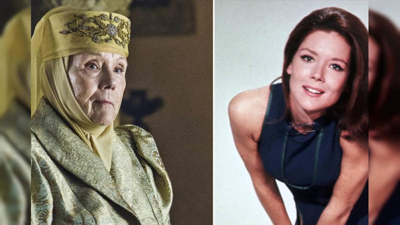 Fallece Diana Rigg, legendaria actriz británica de “Los vengadores” y “Game of Thrones 