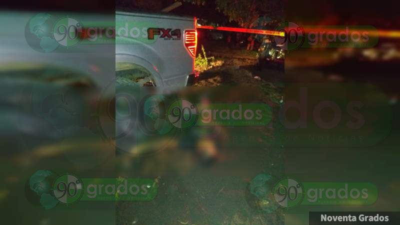 Asesinan a balazos a un hombre en la colonia Leandro Valle, Apatzingán