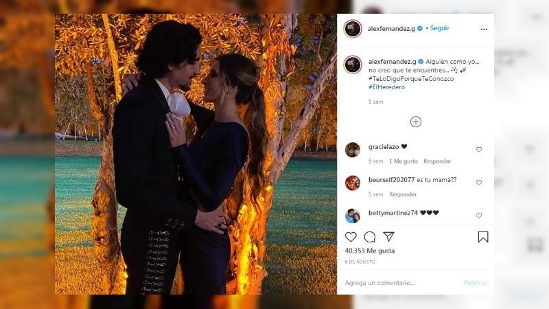 Ahora el hijo de Alejandro Fernández se compromete con su novia, hace solo unos meses su hija se casó 