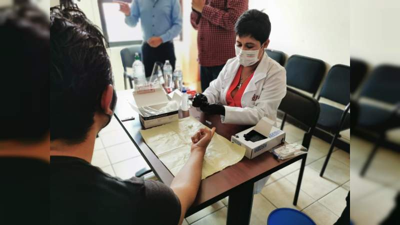 Realiza Gobierno de Morelia 1ª Jornada de Detección COVID-19 a periodistas 