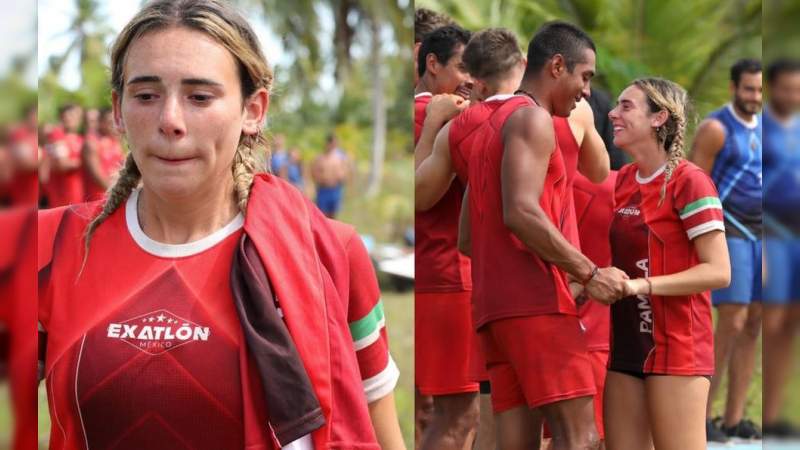 Pamela Verdirame, es eliminada de Exatlón pero Eliud le pidió ser su novia antes de irse 