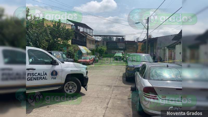 Disparan contra camioneta repartidora de gas en Uruapan, Michoacán 