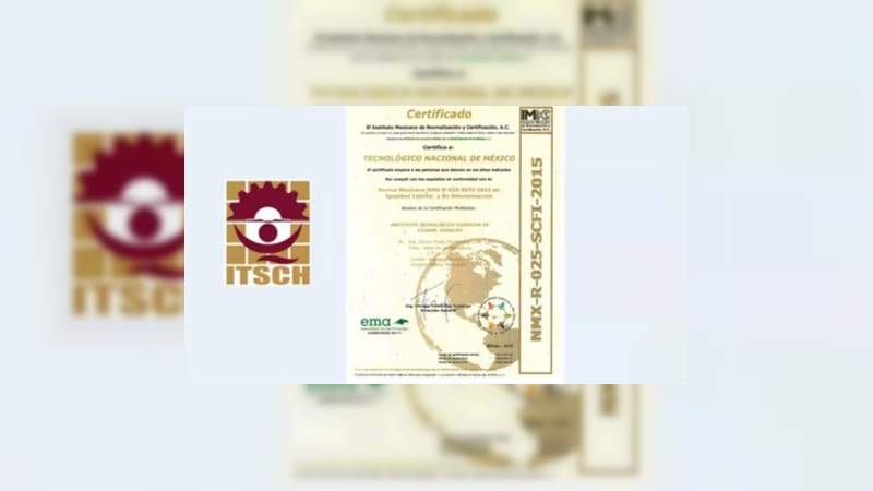 Recibe TecNM Campus Ciudad Hidalgo reconocimiento como centro de trabajo certificado por la Norma Mexicana de Igualdad Laboral y No Discriminación 