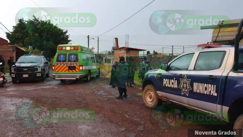 Asesinan a un hombre en el fraccionamiento Valle Dorado, Zamora 