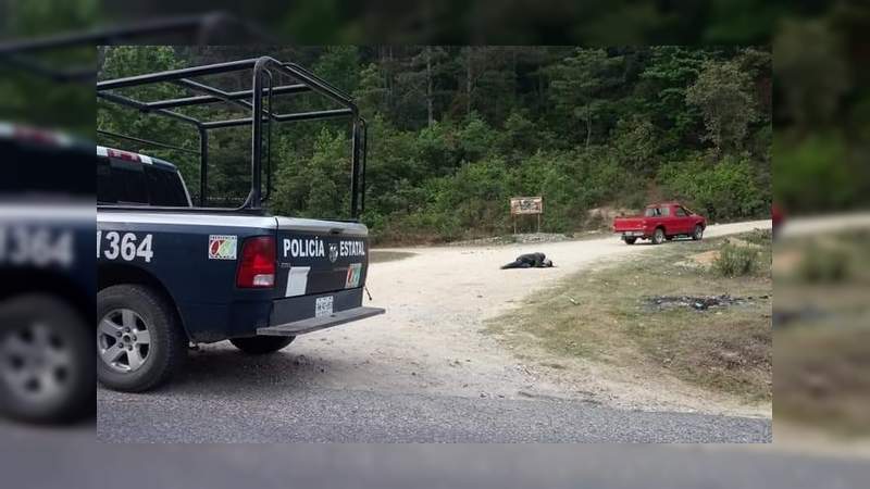 Asesinan a tiros a conductor de una motoneta en Guerrero 