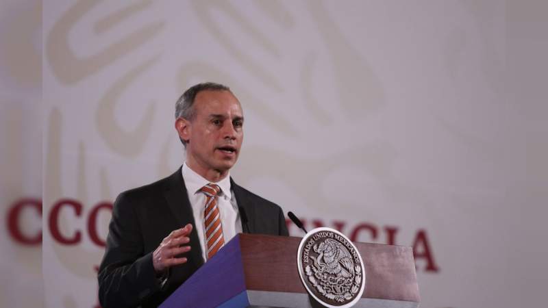 López Gatell: "Temporada de influenza apenas comienza, el pico vendrá en diciembre o enero" 