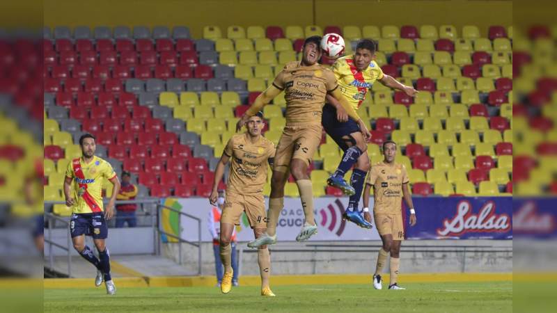 En pésimo partido del Morelia, Dorados saca punto del Morelos 