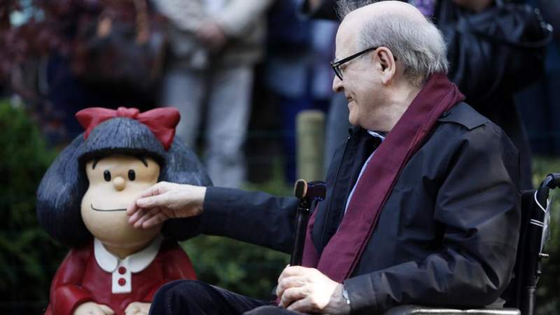 Murió 'Quino', padre de Mafalda 