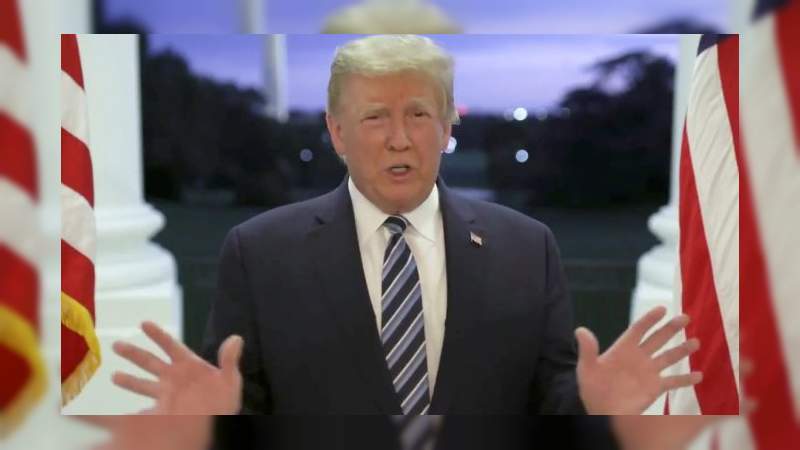 Donald Trump manda mensaje tras recuperarse: "No dejen que el Covid-19 los domine" 