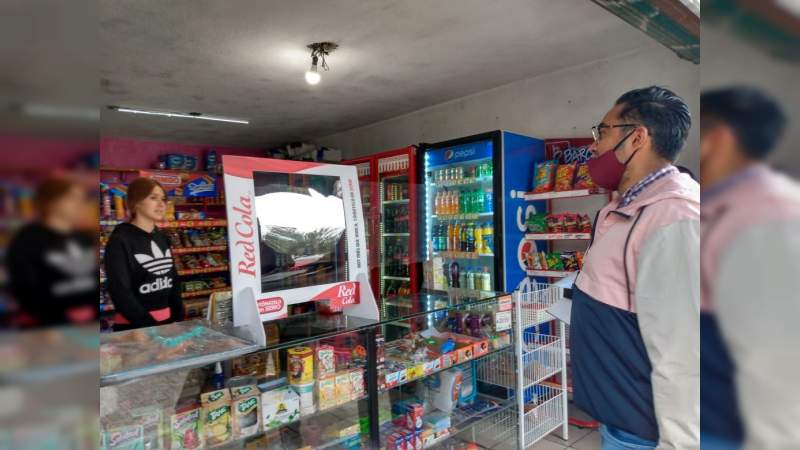 Mantiene Gobierno de Morelia paso firme en la revisión de establecimientos con vigilantes sanitarios   
