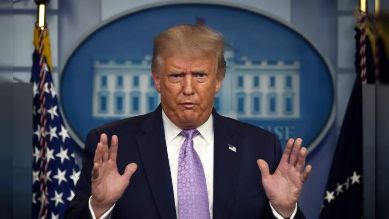 El coronavirus fue una bendición para mí: Trump 